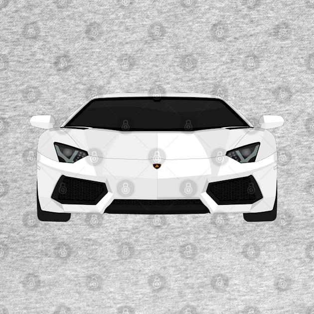 AVENTADOR WHITE by VENZ0LIC